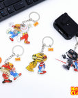 Burger Kun Cosplay Acrylic Keychain Set