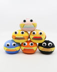 Burger Screen Cleaner Keychain 7 cm Blind Box (Set of 6)