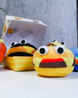 Burger Screen Cleaner Keychain 7 cm Blind Box (Set of 6)