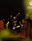 Cat Daruma (Black)