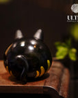 Cat Daruma (Black)
