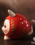 Cat Daruma (Red)