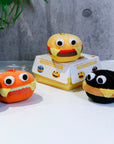 Burger Screen Cleaner Keychain 7 cm Blind Box Set (5+1)