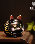 Cat Daruma (Black)