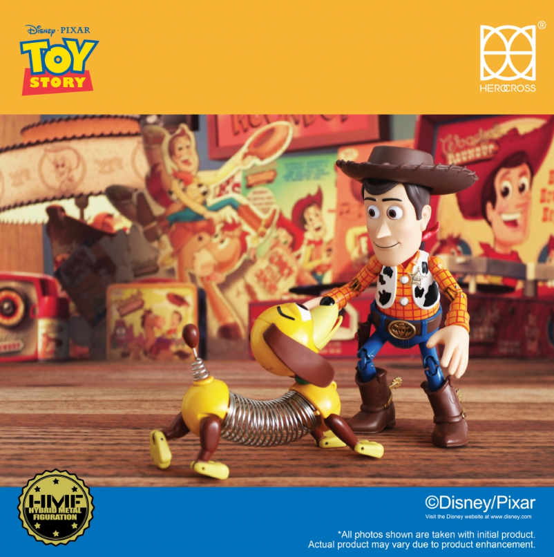 Woody (Ver. 2 Metal Alloy) & Slinky Dog Set by Herocross - PLAYMAXX